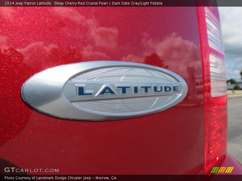 Deep Cherry Red Crystal Pearl / Dark Slate Gray/Light Pebble 2014 Jeep Patriot Latitude