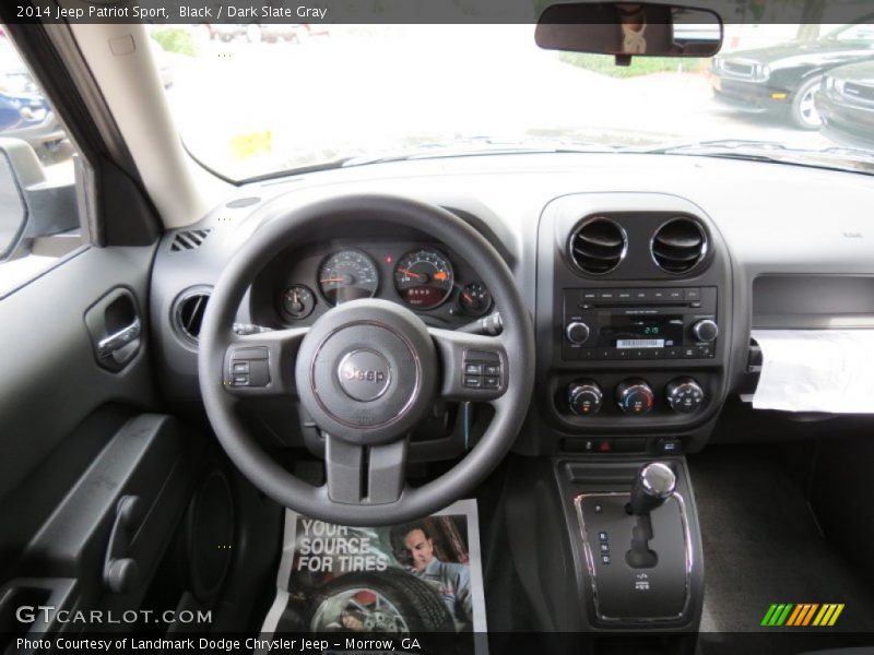 Black / Dark Slate Gray 2014 Jeep Patriot Sport