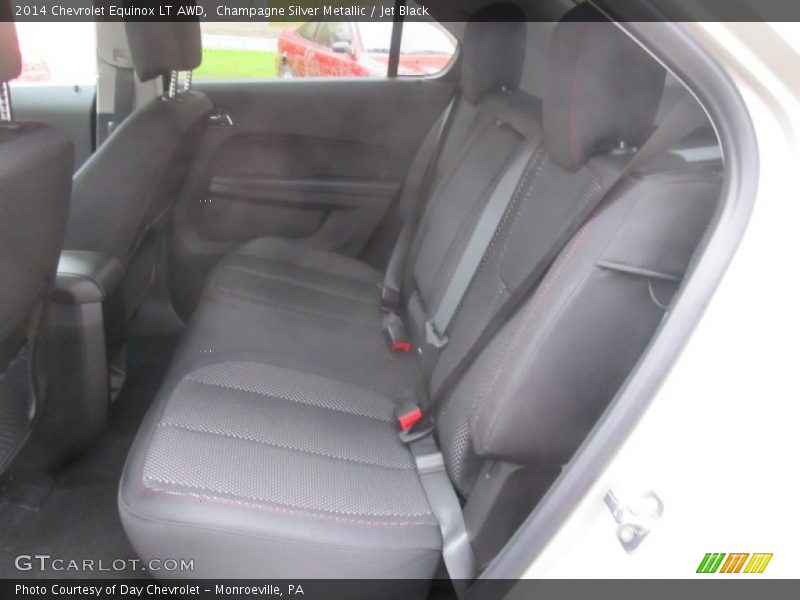 Champagne Silver Metallic / Jet Black 2014 Chevrolet Equinox LT AWD