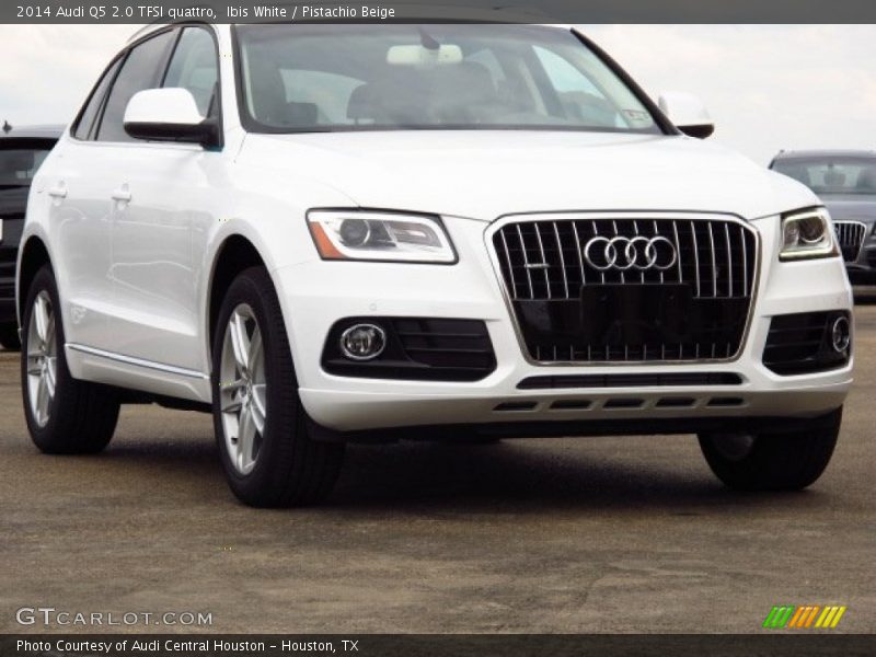 Ibis White / Pistachio Beige 2014 Audi Q5 2.0 TFSI quattro