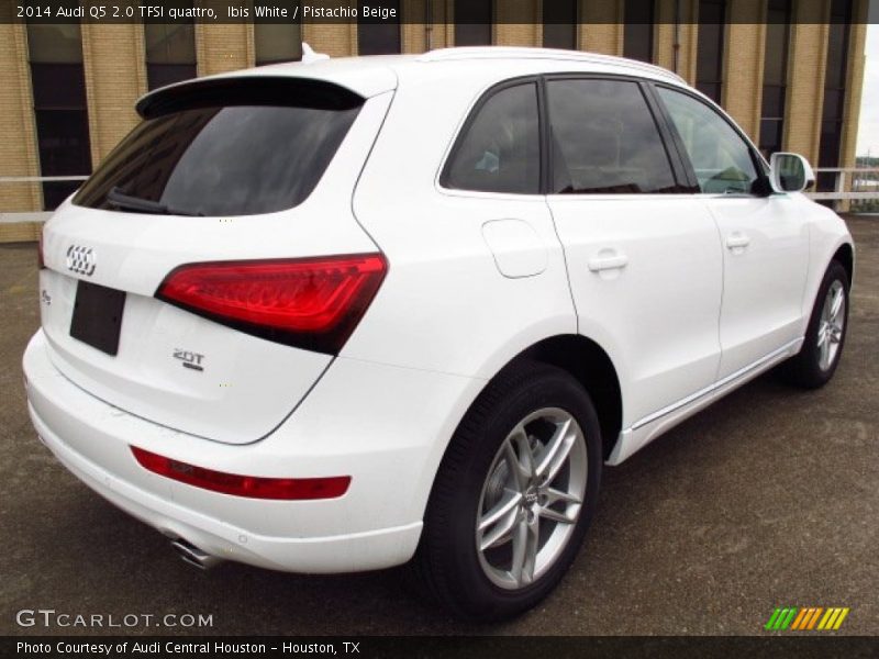 Ibis White / Pistachio Beige 2014 Audi Q5 2.0 TFSI quattro