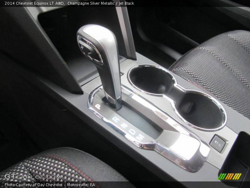 Champagne Silver Metallic / Jet Black 2014 Chevrolet Equinox LT AWD