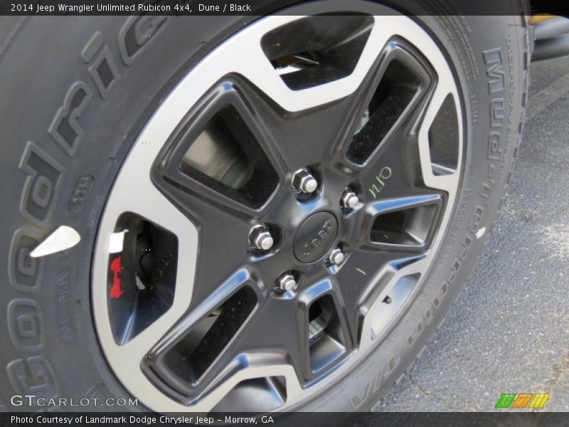  2014 Wrangler Unlimited Rubicon 4x4 Wheel