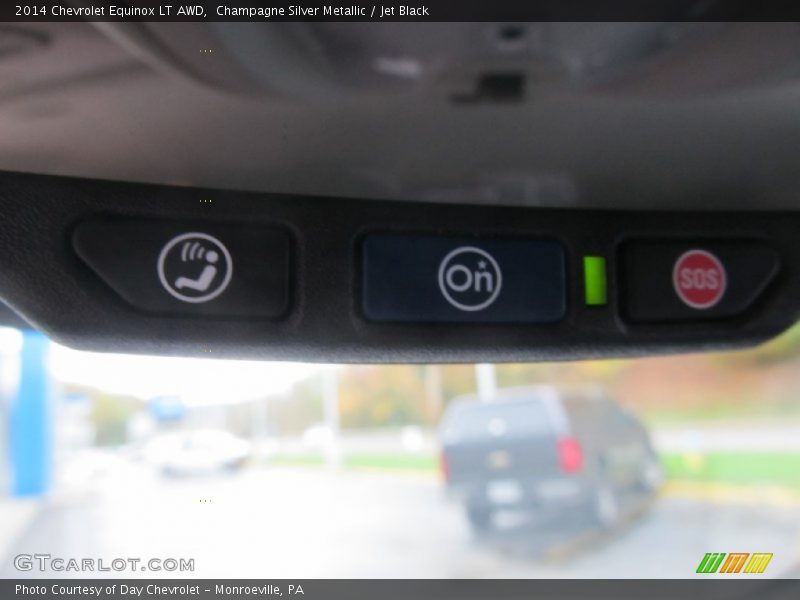 Champagne Silver Metallic / Jet Black 2014 Chevrolet Equinox LT AWD