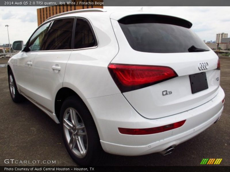 Ibis White / Pistachio Beige 2014 Audi Q5 2.0 TFSI quattro