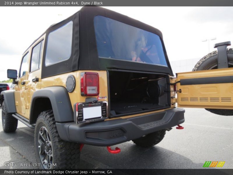 Dune / Black 2014 Jeep Wrangler Unlimited Rubicon 4x4
