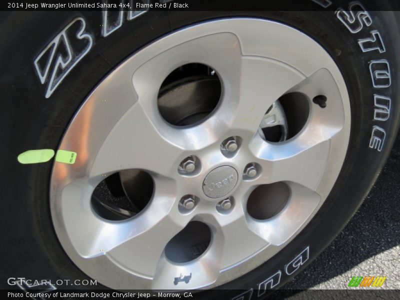  2014 Wrangler Unlimited Sahara 4x4 Wheel