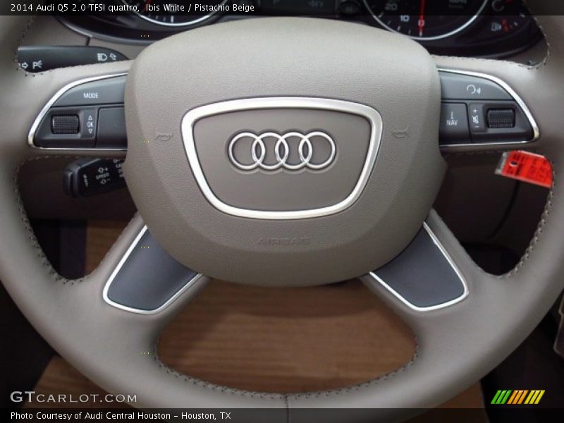 Ibis White / Pistachio Beige 2014 Audi Q5 2.0 TFSI quattro