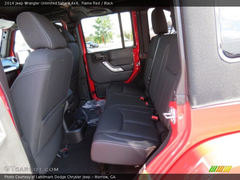 Flame Red / Black 2014 Jeep Wrangler Unlimited Sahara 4x4