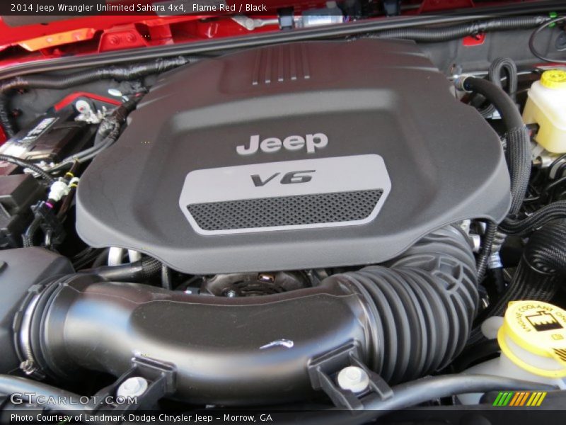  2014 Wrangler Unlimited Sahara 4x4 Engine - 3.6 Liter DOHC 24-Valve VVT V6