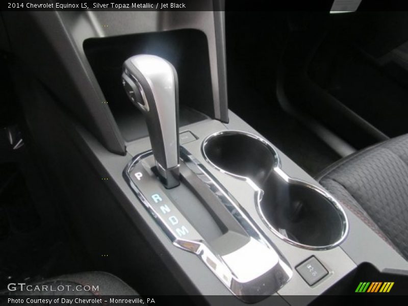 Silver Topaz Metallic / Jet Black 2014 Chevrolet Equinox LS