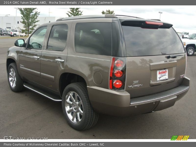 Mocha Steel Metallic / Cocoa/Light Cashmere 2014 GMC Yukon Denali AWD