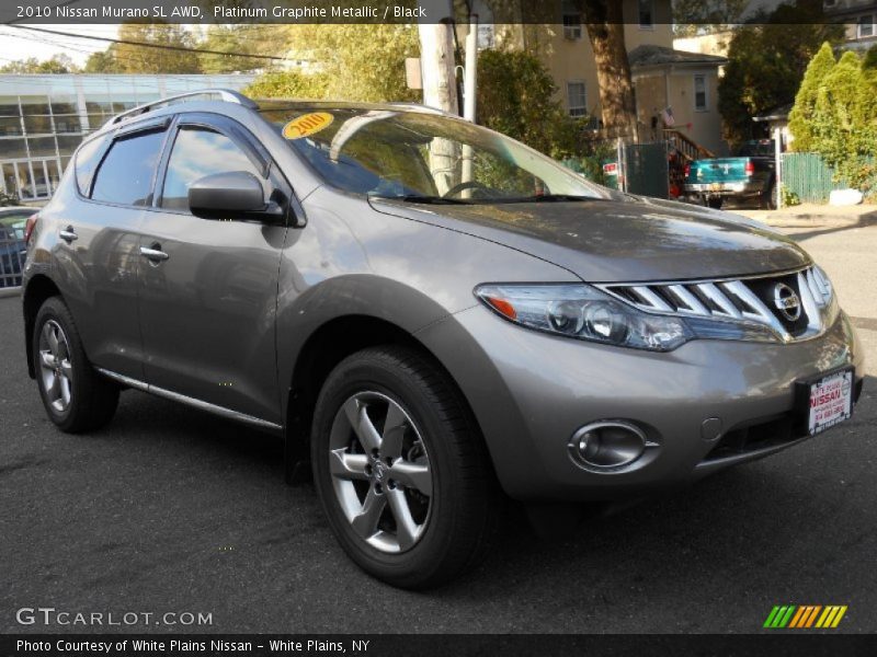 Platinum Graphite Metallic / Black 2010 Nissan Murano SL AWD