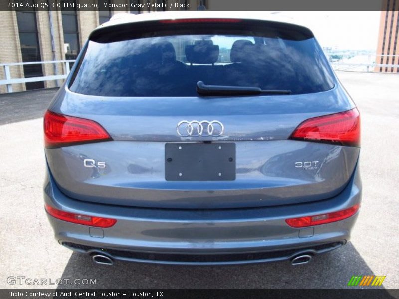Monsoon Gray Metallic / Black 2014 Audi Q5 3.0 TFSI quattro