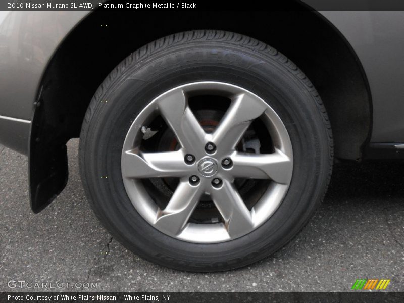 Platinum Graphite Metallic / Black 2010 Nissan Murano SL AWD