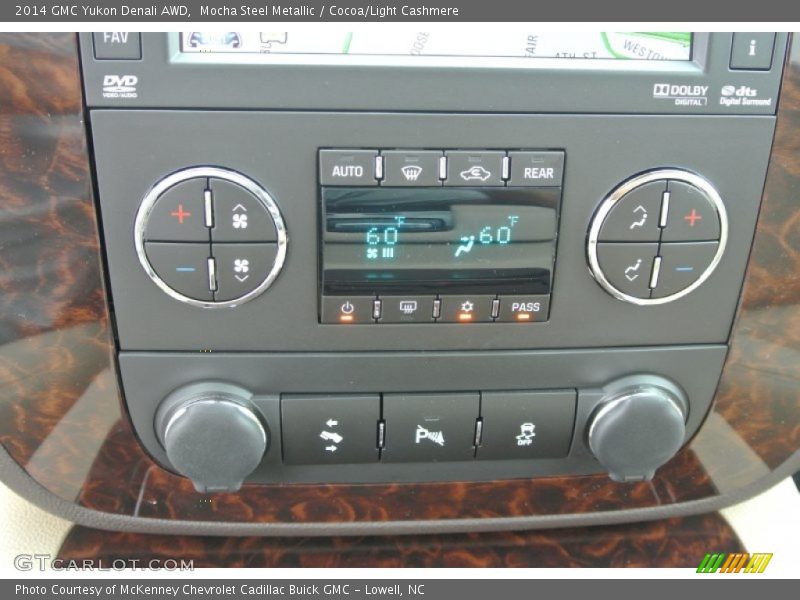 Mocha Steel Metallic / Cocoa/Light Cashmere 2014 GMC Yukon Denali AWD