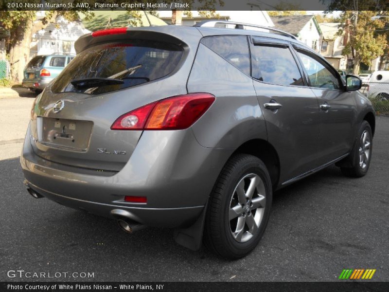 Platinum Graphite Metallic / Black 2010 Nissan Murano SL AWD