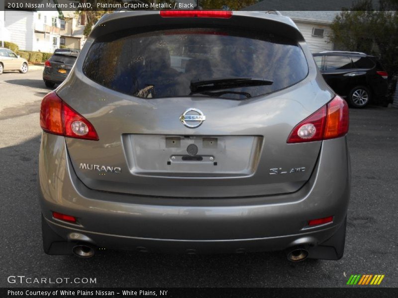 Platinum Graphite Metallic / Black 2010 Nissan Murano SL AWD
