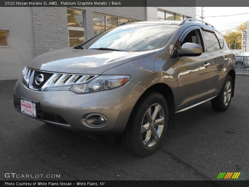 Platinum Graphite Metallic / Black 2010 Nissan Murano SL AWD