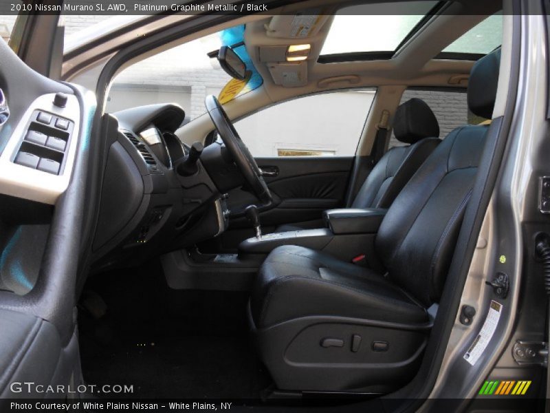 Platinum Graphite Metallic / Black 2010 Nissan Murano SL AWD