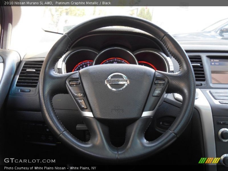 Platinum Graphite Metallic / Black 2010 Nissan Murano SL AWD