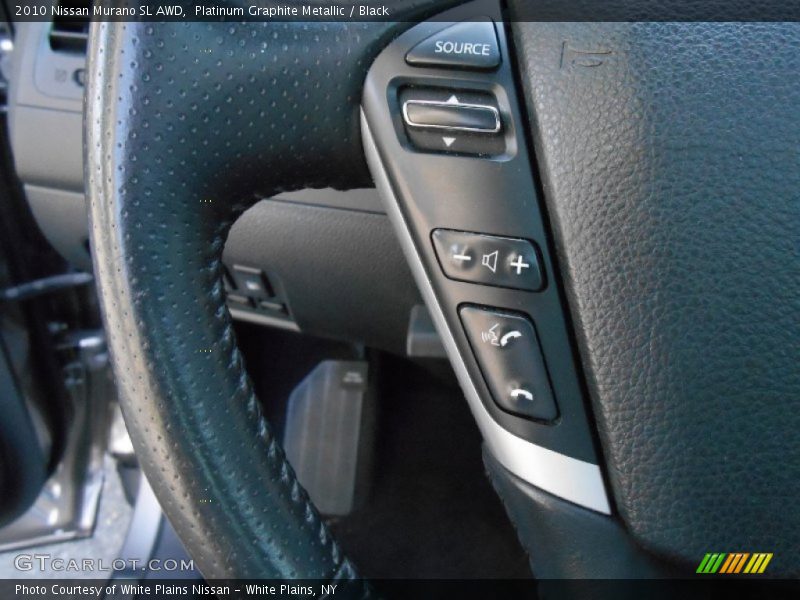 Platinum Graphite Metallic / Black 2010 Nissan Murano SL AWD