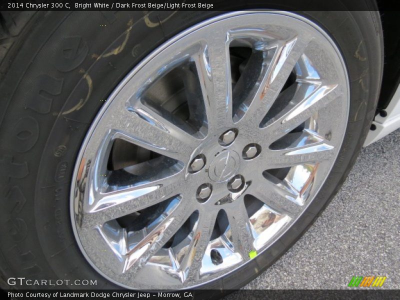 Bright White / Dark Frost Beige/Light Frost Beige 2014 Chrysler 300 C