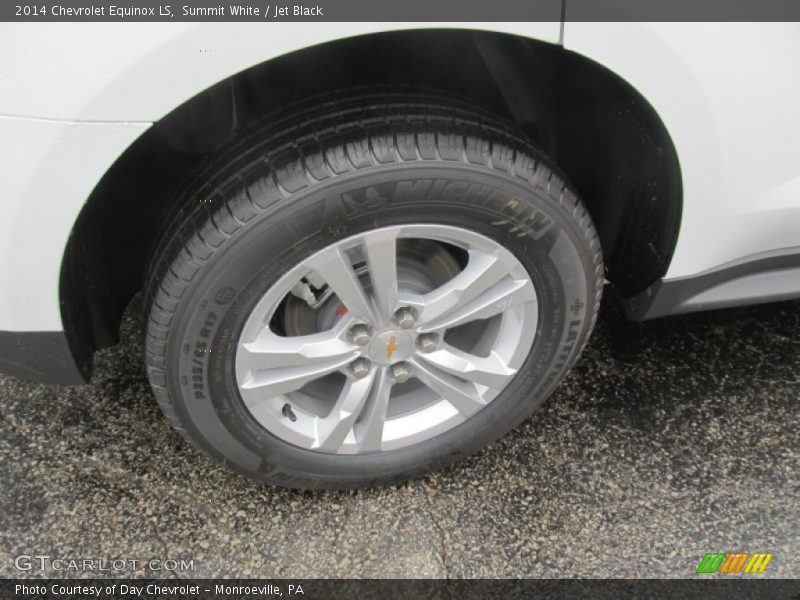Summit White / Jet Black 2014 Chevrolet Equinox LS