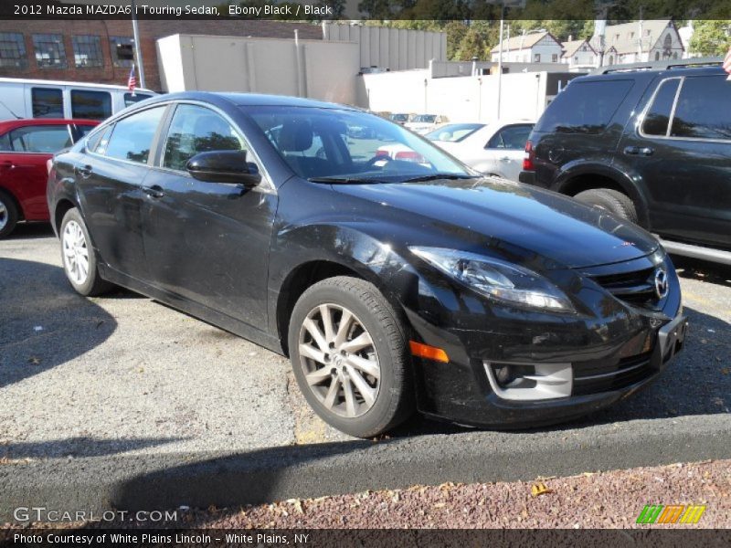 Ebony Black / Black 2012 Mazda MAZDA6 i Touring Sedan