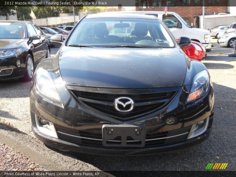 Ebony Black / Black 2012 Mazda MAZDA6 i Touring Sedan