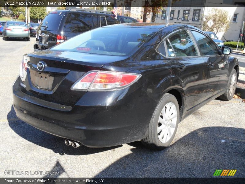 Ebony Black / Black 2012 Mazda MAZDA6 i Touring Sedan