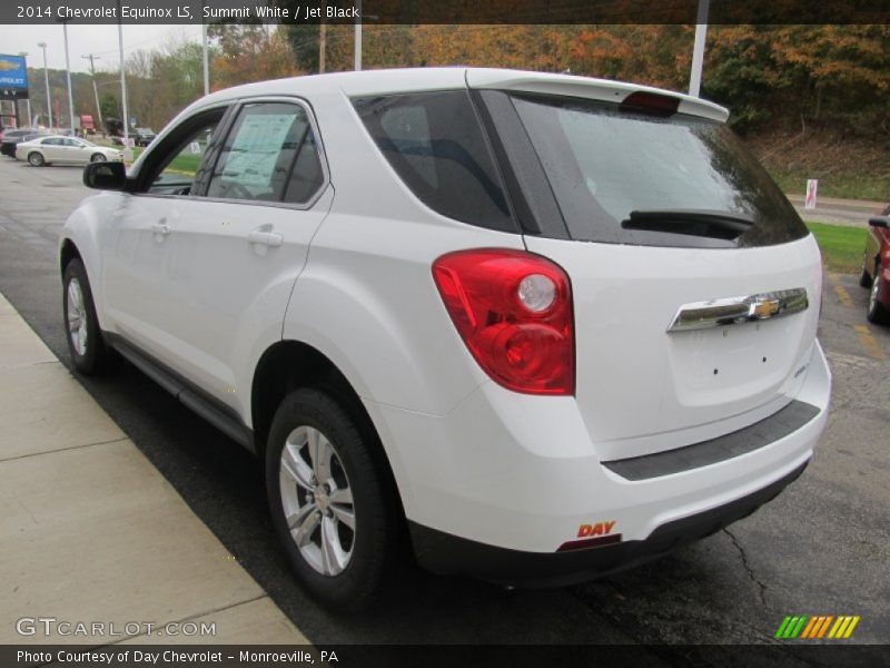 Summit White / Jet Black 2014 Chevrolet Equinox LS