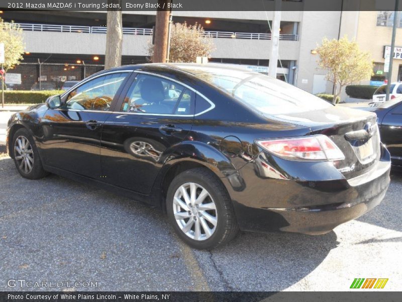 Ebony Black / Black 2012 Mazda MAZDA6 i Touring Sedan