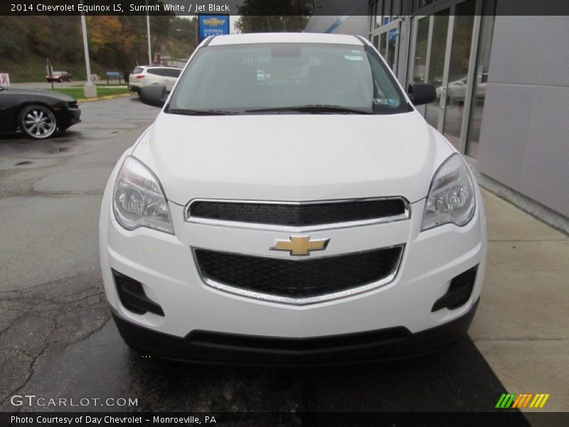 Summit White / Jet Black 2014 Chevrolet Equinox LS