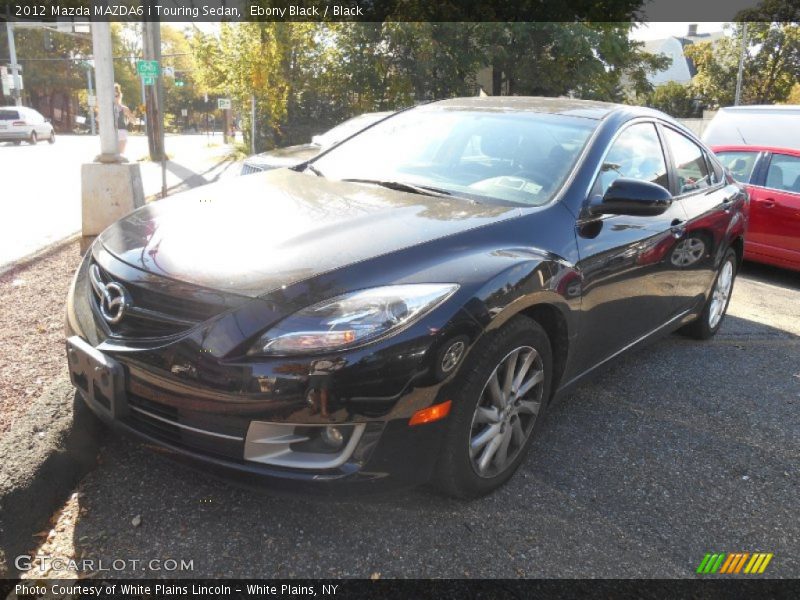 Ebony Black / Black 2012 Mazda MAZDA6 i Touring Sedan