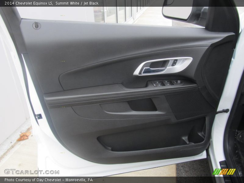 Summit White / Jet Black 2014 Chevrolet Equinox LS