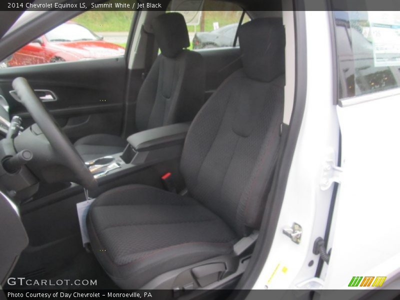 Summit White / Jet Black 2014 Chevrolet Equinox LS