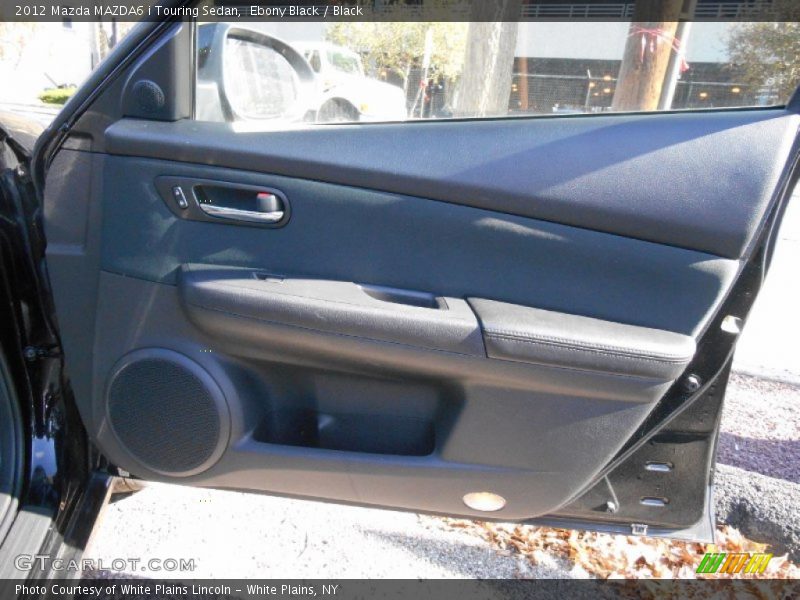Ebony Black / Black 2012 Mazda MAZDA6 i Touring Sedan