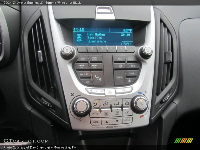 Summit White / Jet Black 2014 Chevrolet Equinox LS