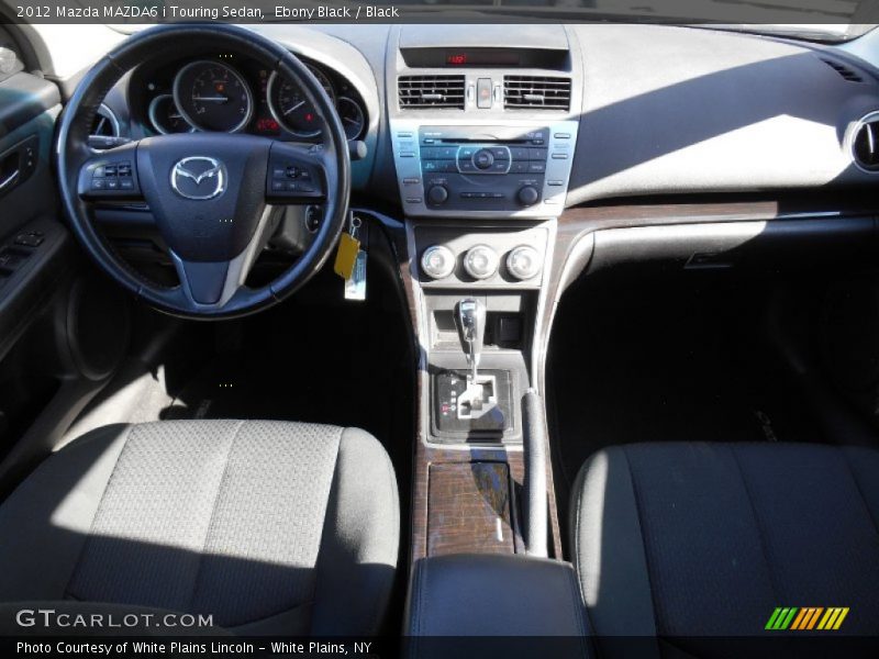 Ebony Black / Black 2012 Mazda MAZDA6 i Touring Sedan
