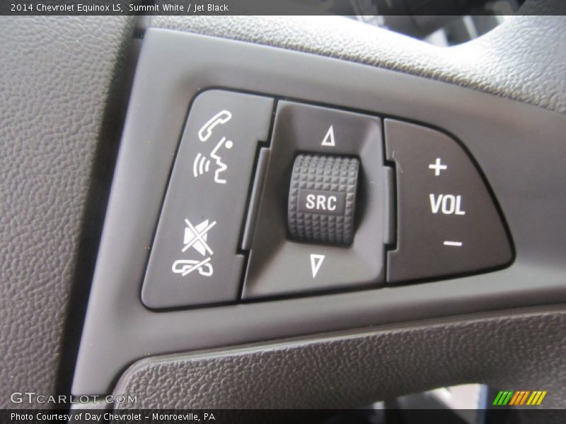 Summit White / Jet Black 2014 Chevrolet Equinox LS
