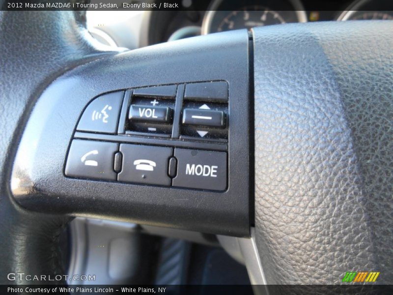 Ebony Black / Black 2012 Mazda MAZDA6 i Touring Sedan