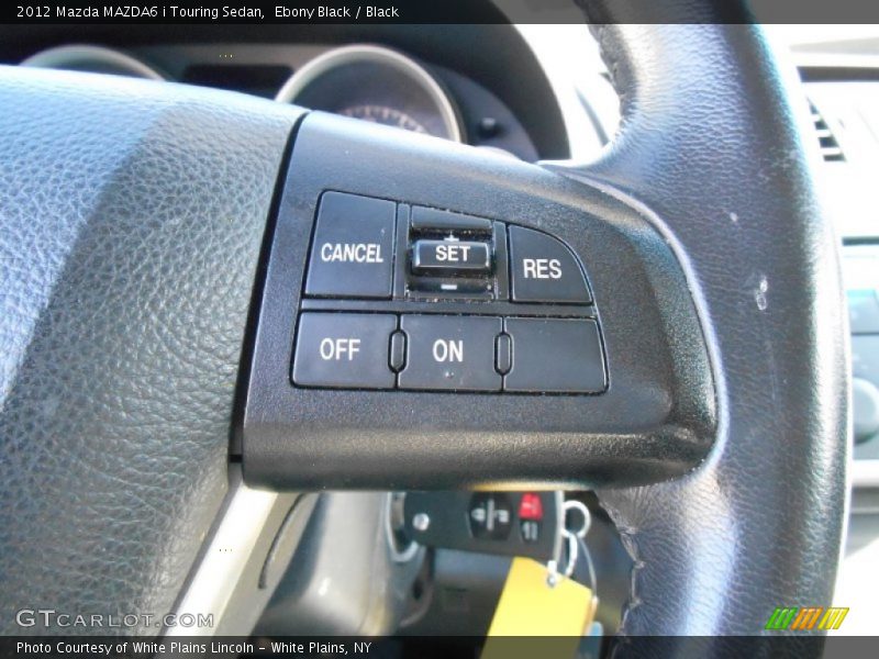 Ebony Black / Black 2012 Mazda MAZDA6 i Touring Sedan