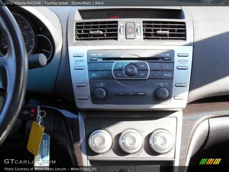Ebony Black / Black 2012 Mazda MAZDA6 i Touring Sedan