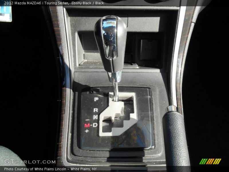 Ebony Black / Black 2012 Mazda MAZDA6 i Touring Sedan