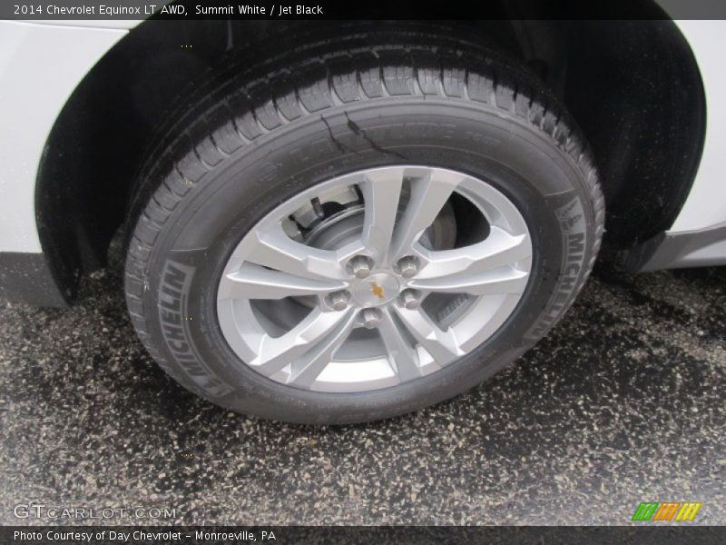 Summit White / Jet Black 2014 Chevrolet Equinox LT AWD