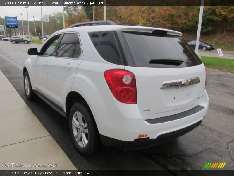 Summit White / Jet Black 2014 Chevrolet Equinox LT AWD