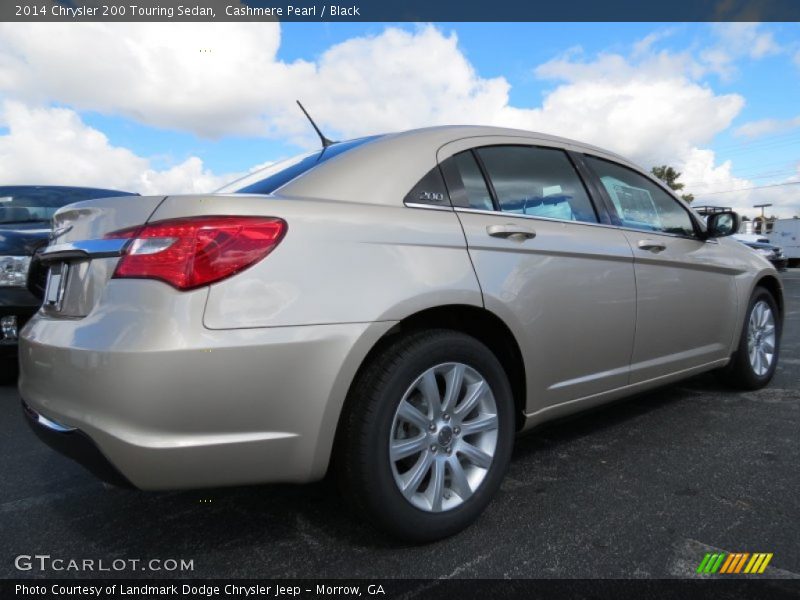 Cashmere Pearl / Black 2014 Chrysler 200 Touring Sedan