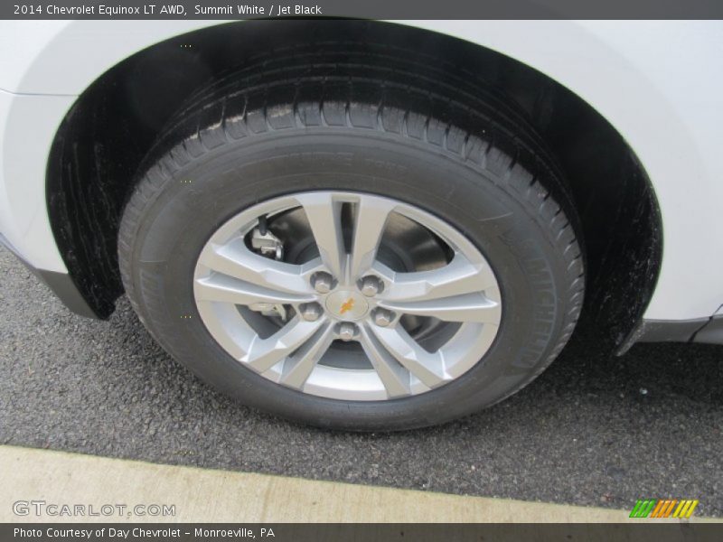 Summit White / Jet Black 2014 Chevrolet Equinox LT AWD