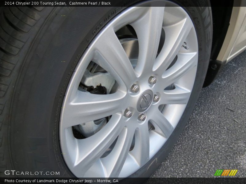 Cashmere Pearl / Black 2014 Chrysler 200 Touring Sedan